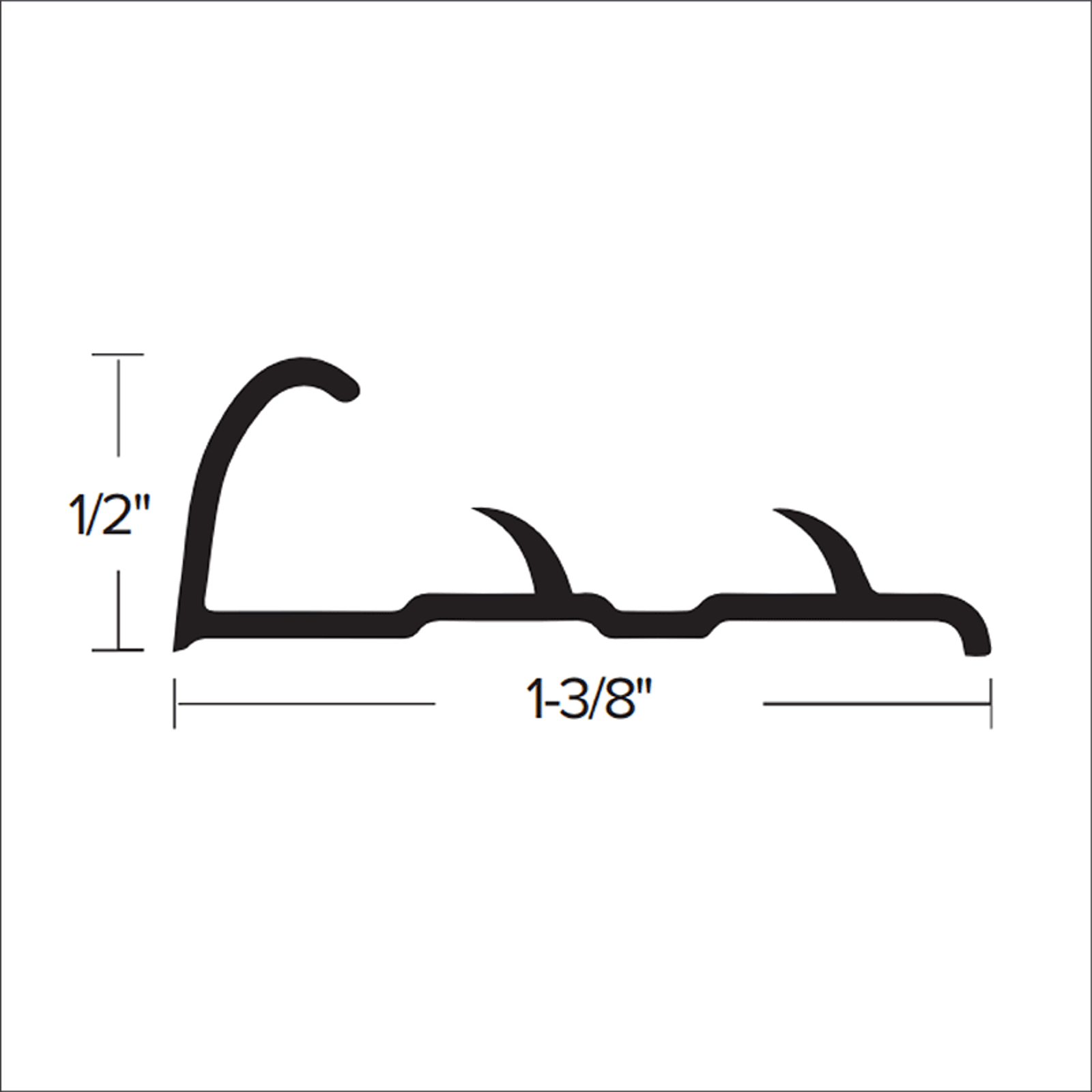 image of CM 104 - 1/2" Standard Pin Clampdown